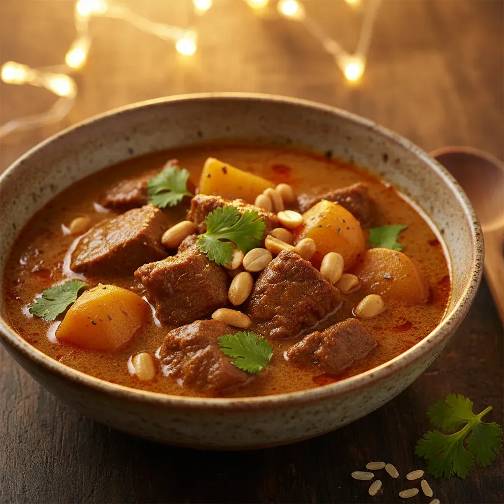 Massaman Curry: Authentisches Rindfleisch-Kokosmilch-Rezept aus Thailand