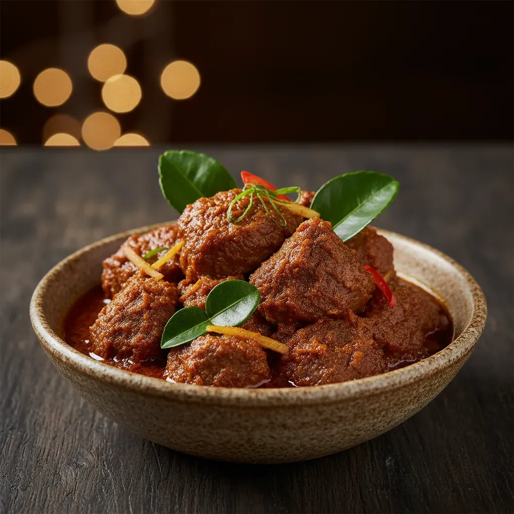 Rindfleisch-Rendang: Das Trockencurry aus Sumatra, das Sie verzaubern wird