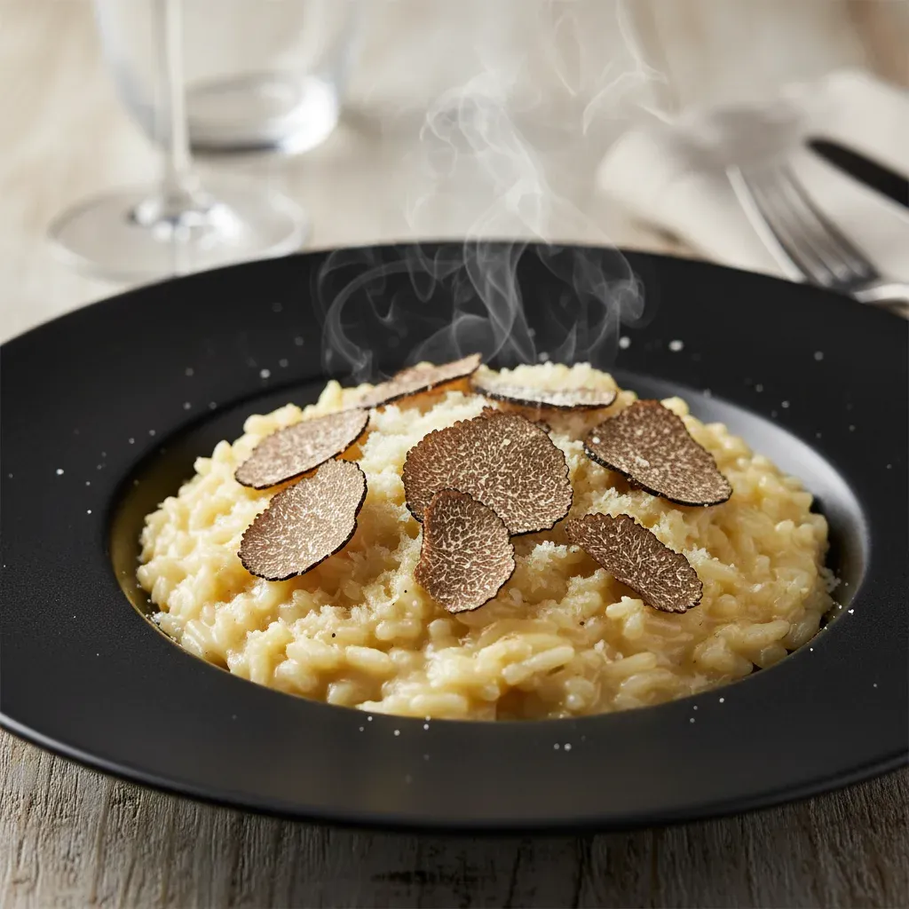 Risotto al Tartufo: Ein Hauch von Luxus mit Norcias schwarzem Gold